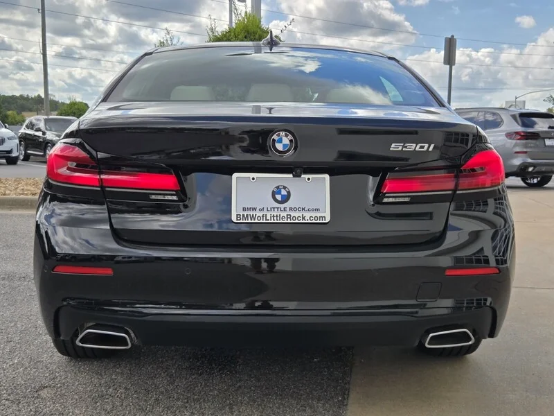 Used 2023 Jet Black BMW 530I SEDAN image 4