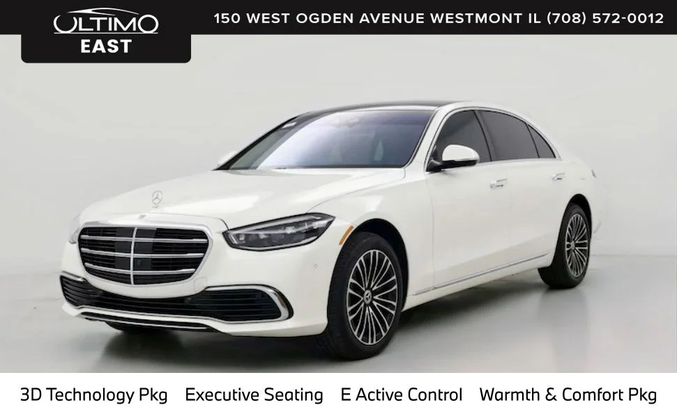Used 2022 White Mercedes-Benz S 580 image 1