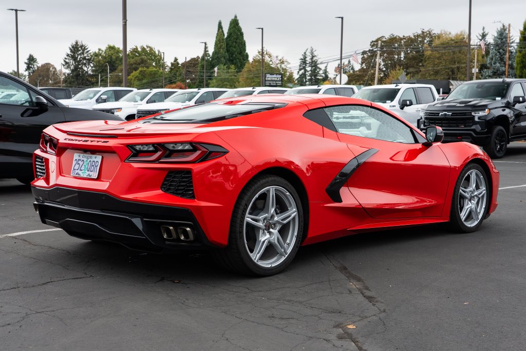 Used 2025 Torch Red Chevrolet Stingray image 6