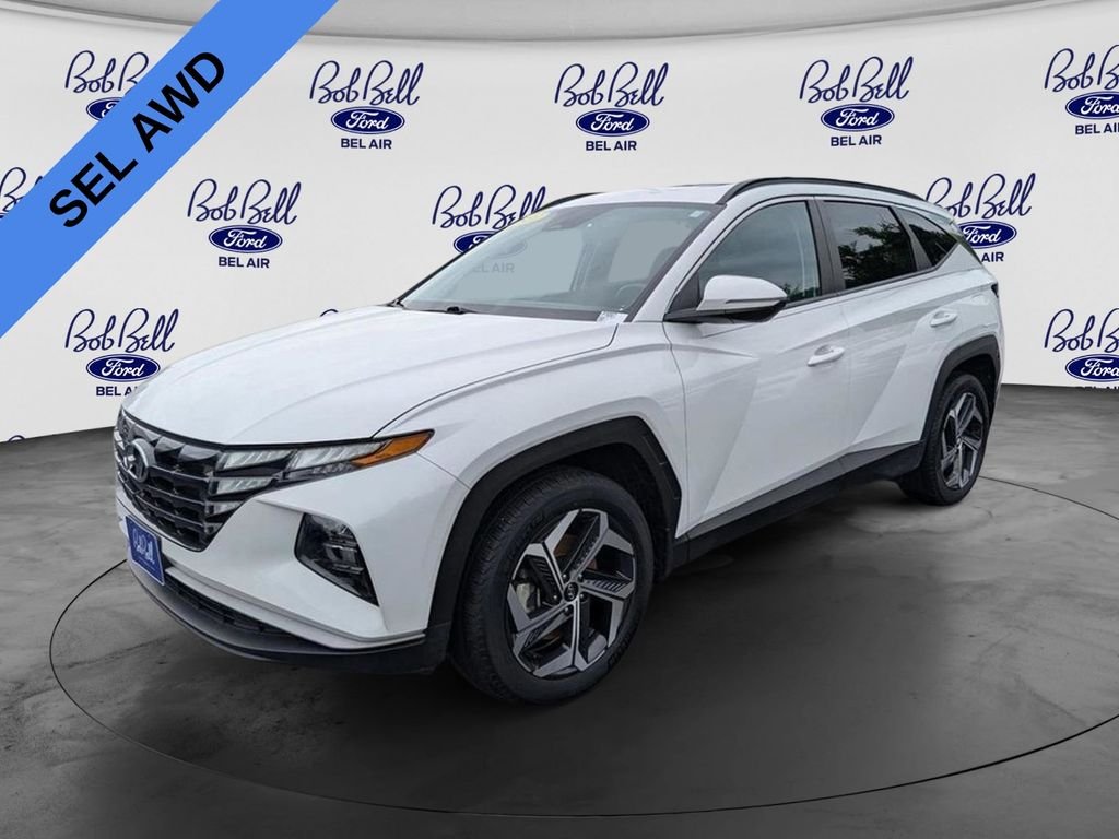 Used 2023 White Hyundai SEL image 7