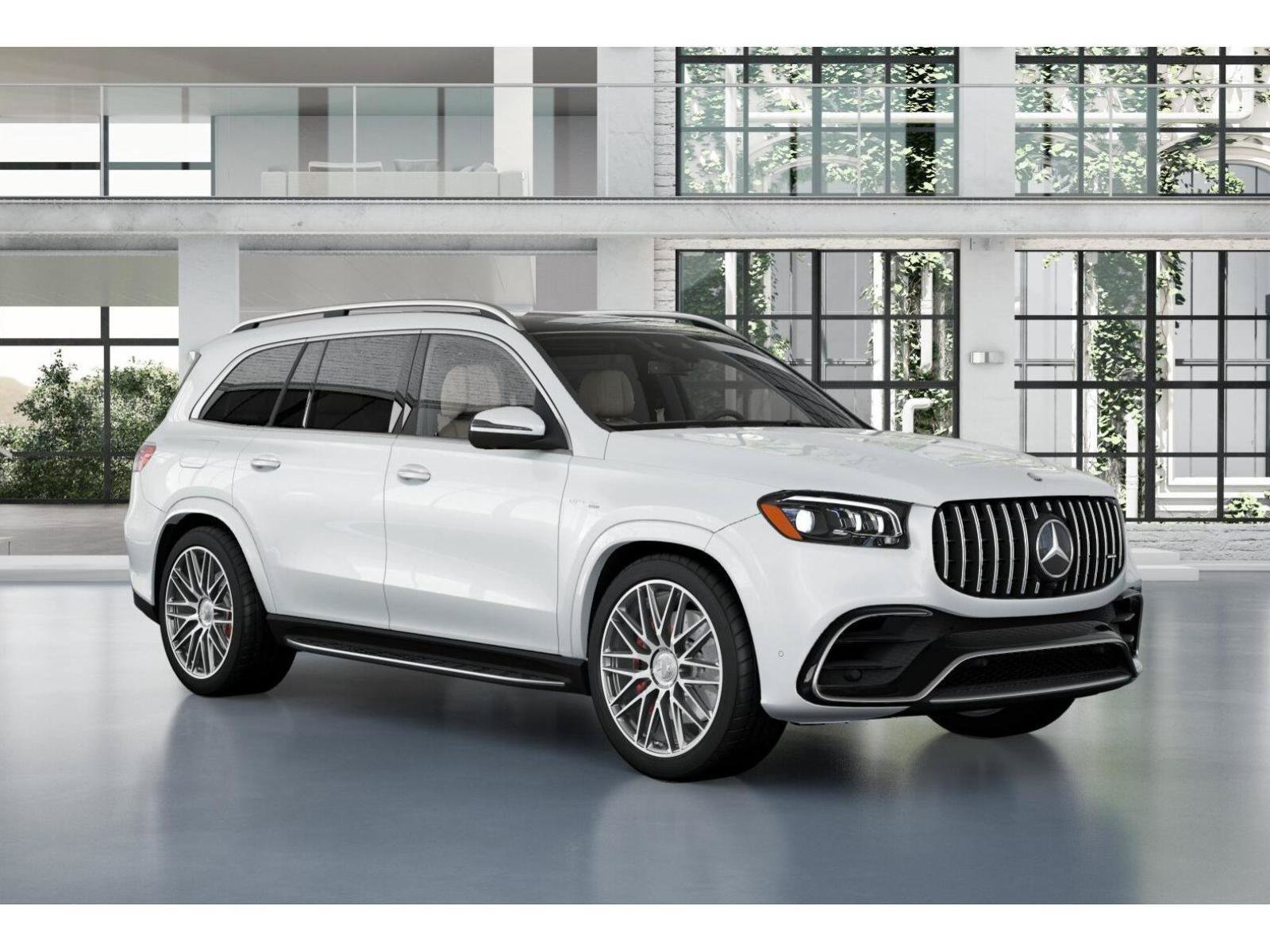 New 2026 MANUFAKTUR Moonlight White Metallic Mercedes-Benz AMG® GLS 63 image 12