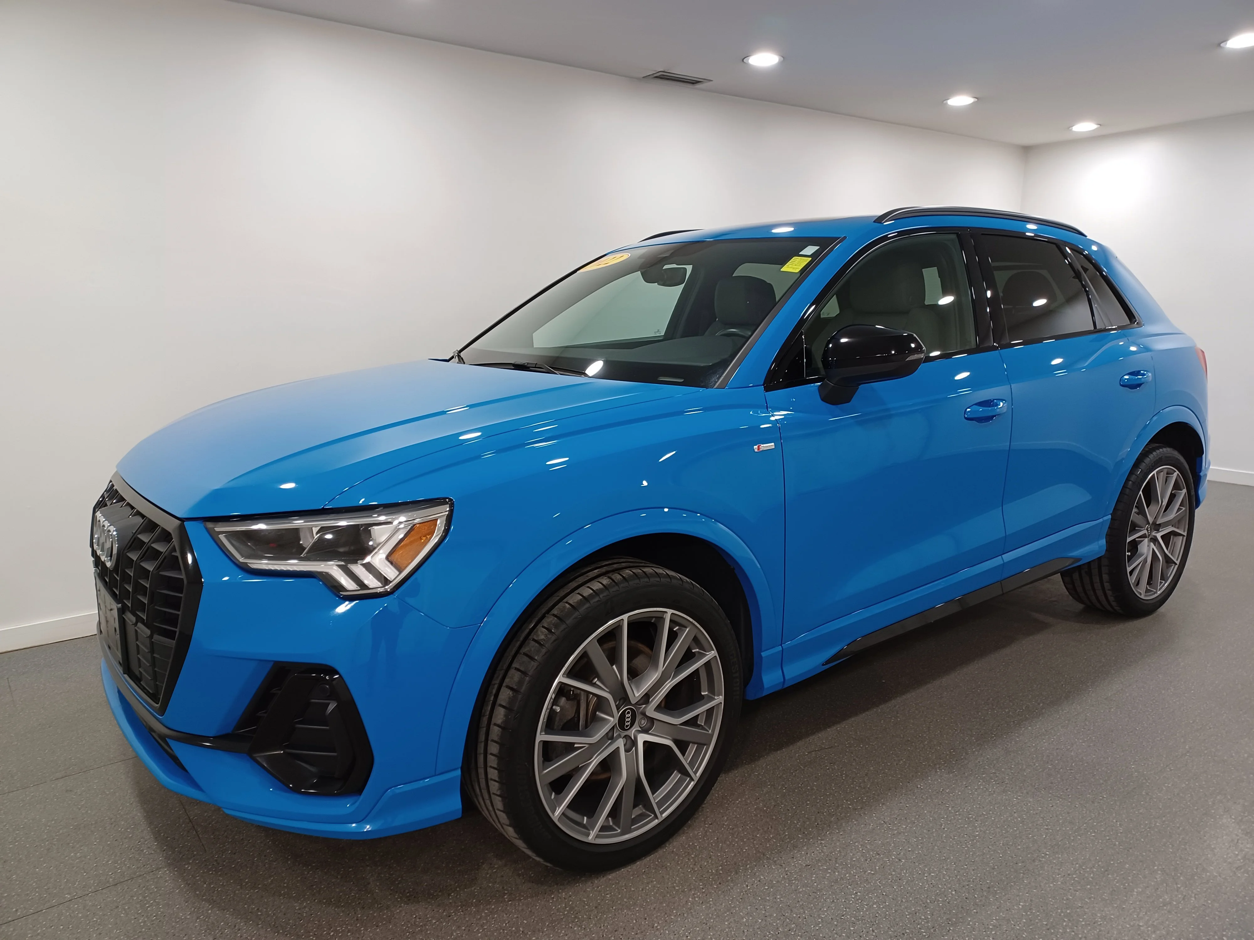 Certified Used 2022 Turbo Blue Audi 2.0 Progressiv S-Line TFSI Quattro*Turbo Blue | Htd Leather | Pano Roof | Htd Steering Wheel image 2