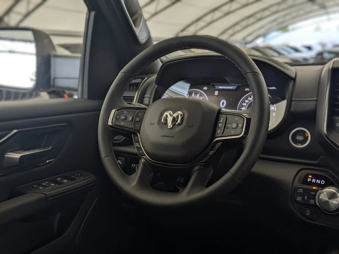 New 2026 Grey RAM Sport - - 5.7L HEMI V8 - Trailer Brake Control - 27-Gal Fuel Tank - Mopar Mats & More! image 16
