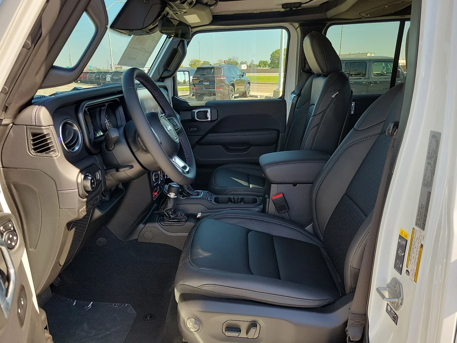 New 2026 Bright White Jeep REWIND 4X4 image 12