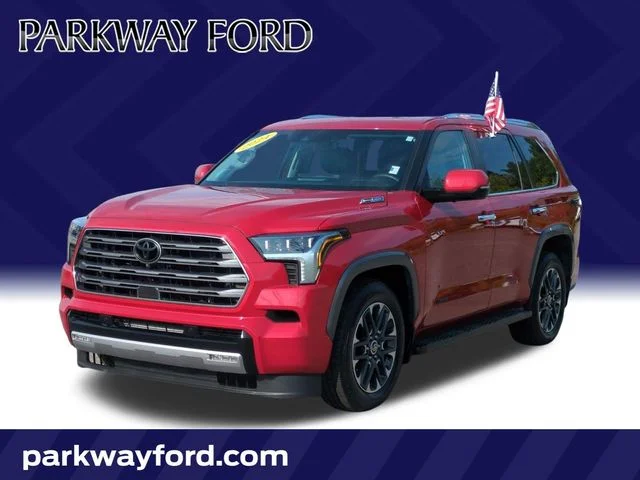 Used 2024 Red Toyota Limited image 1