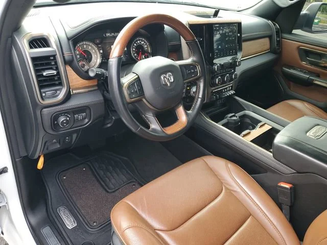 Used 2022 Bright White Clearcoat Ram Longhorn image 6