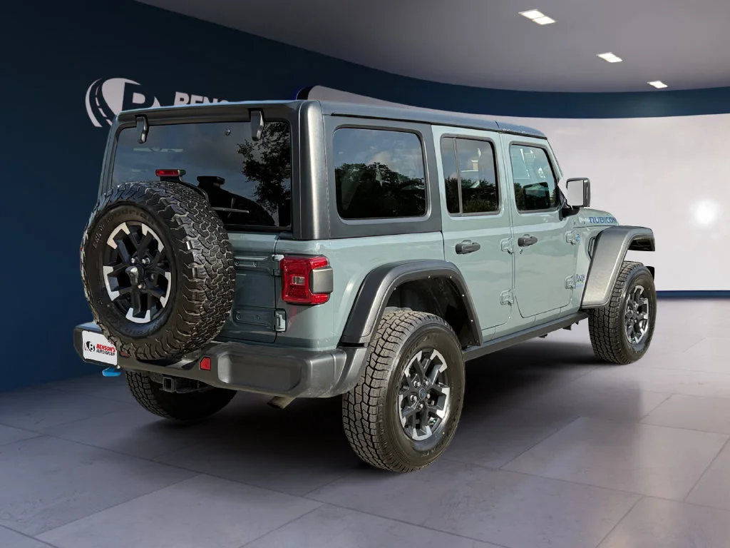 Used 2024 Gray Jeep Rubicon 4xe image 5