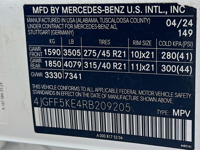 Certified Used 2024 White Mercedes-Benz GLS 450 image 33