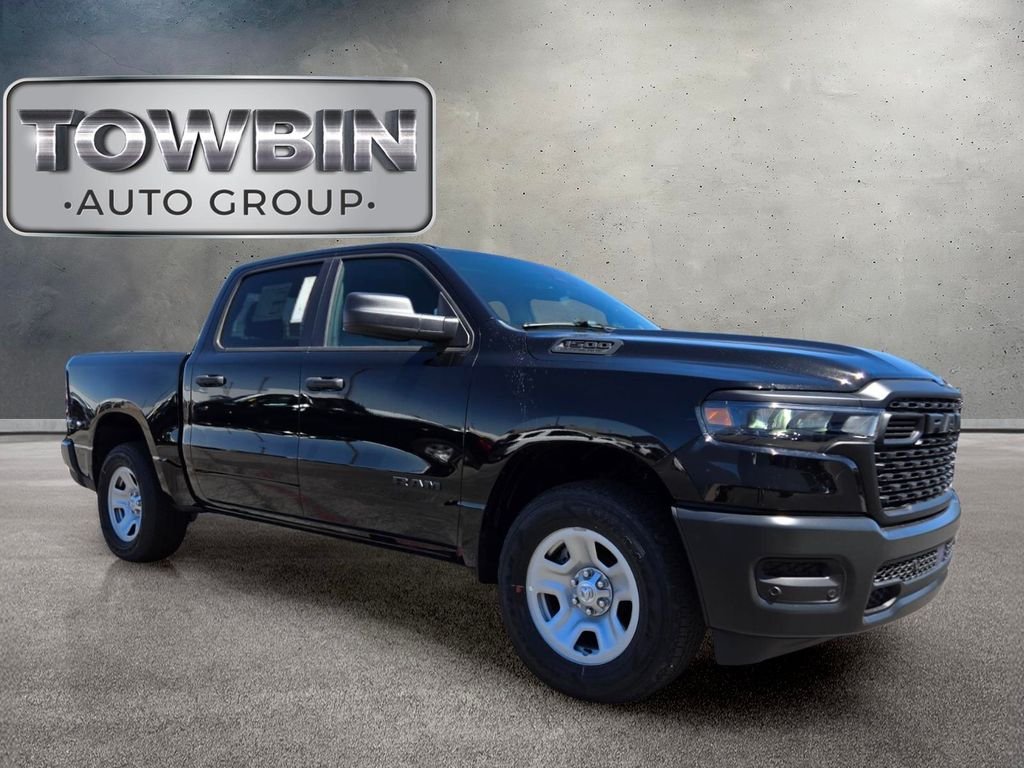 New 2026 Diamond Black Crystal Pearl-Coat Exterior Paint RAM Tradesman image 2