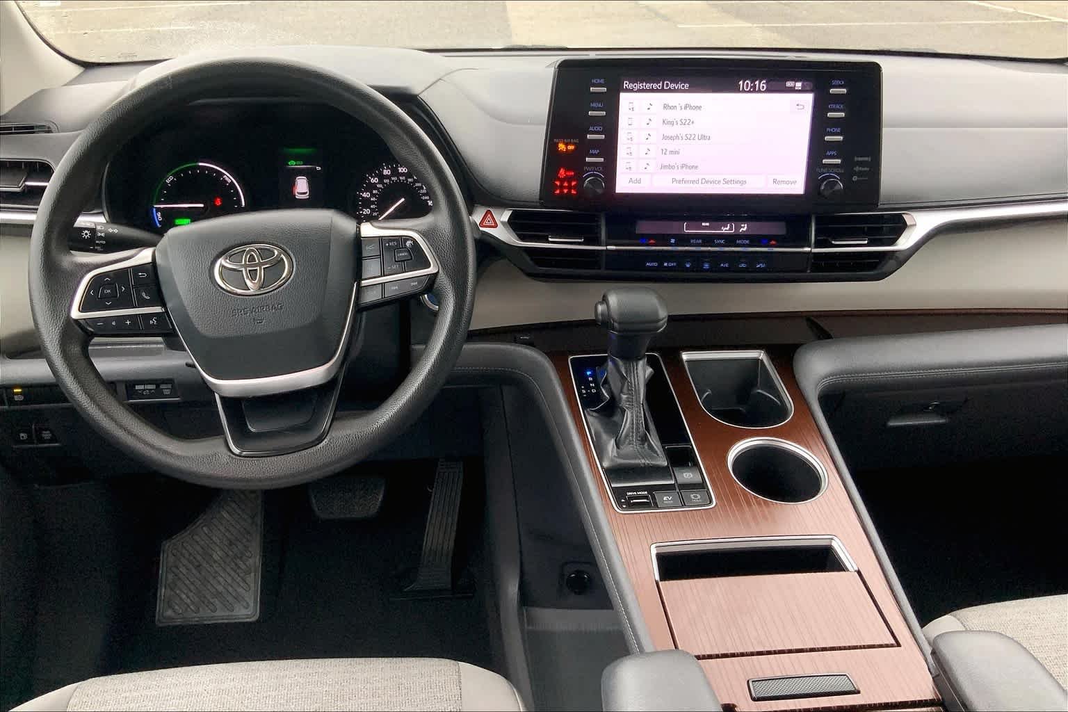 Used 2021 Super White Toyota LE image 14