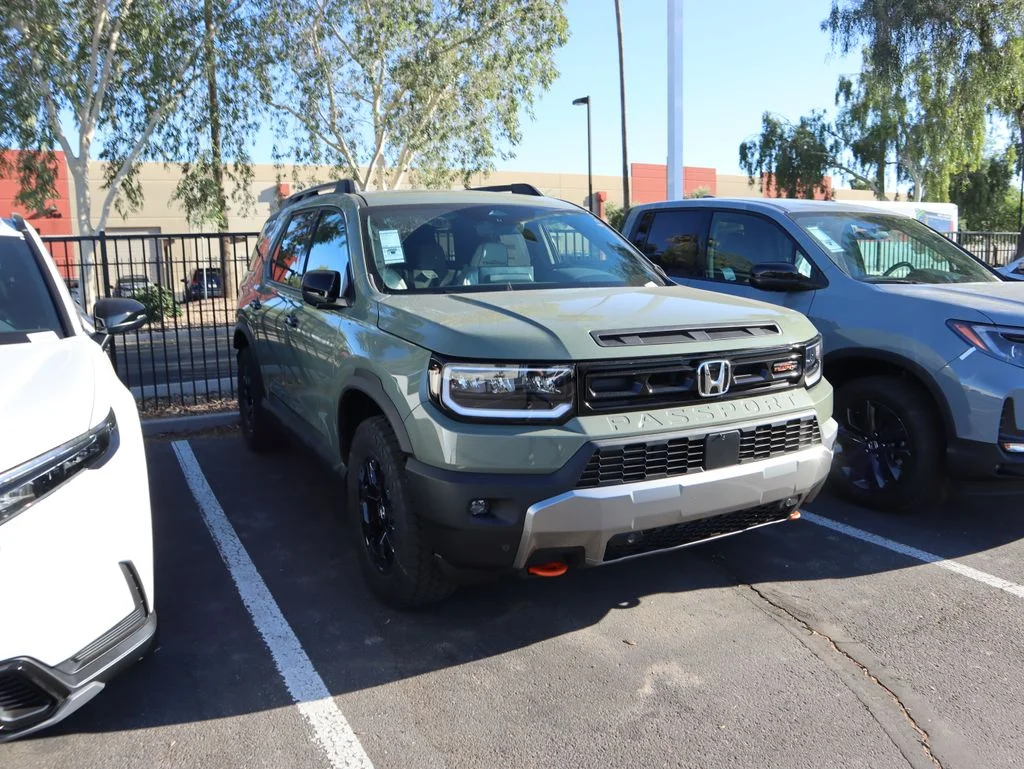New 2026 Green Honda TrailSport Elite image 3
