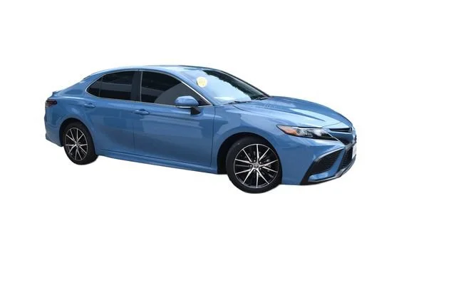 Used 2023 Blue Toyota SE image 2