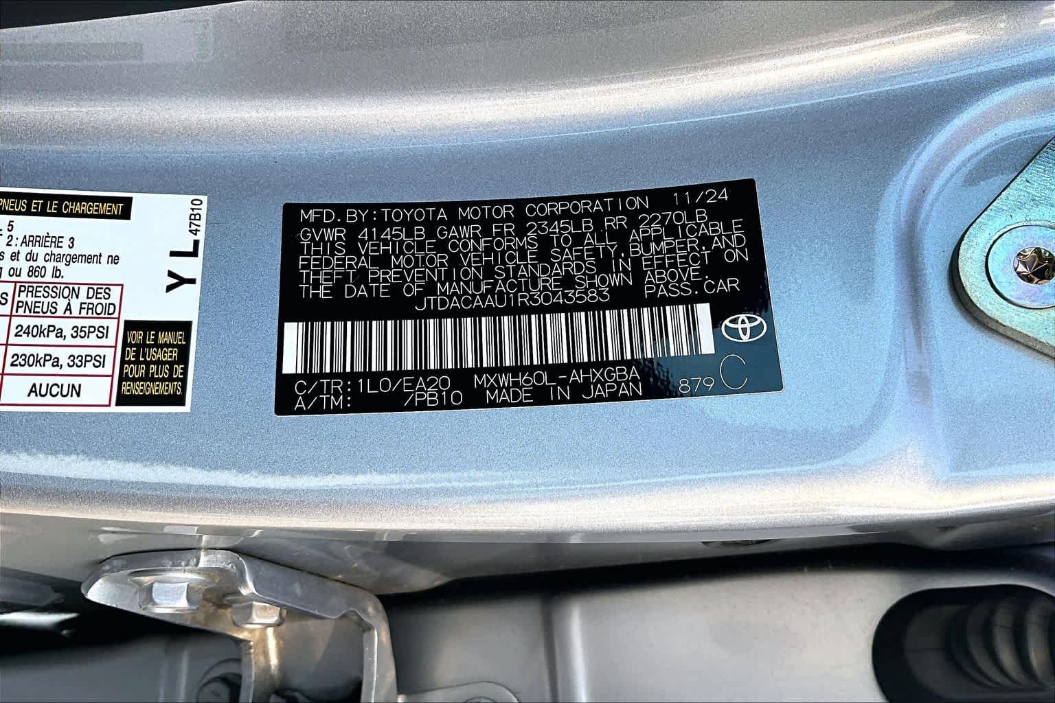 2024 Toyota Prius XLE - Photo 38