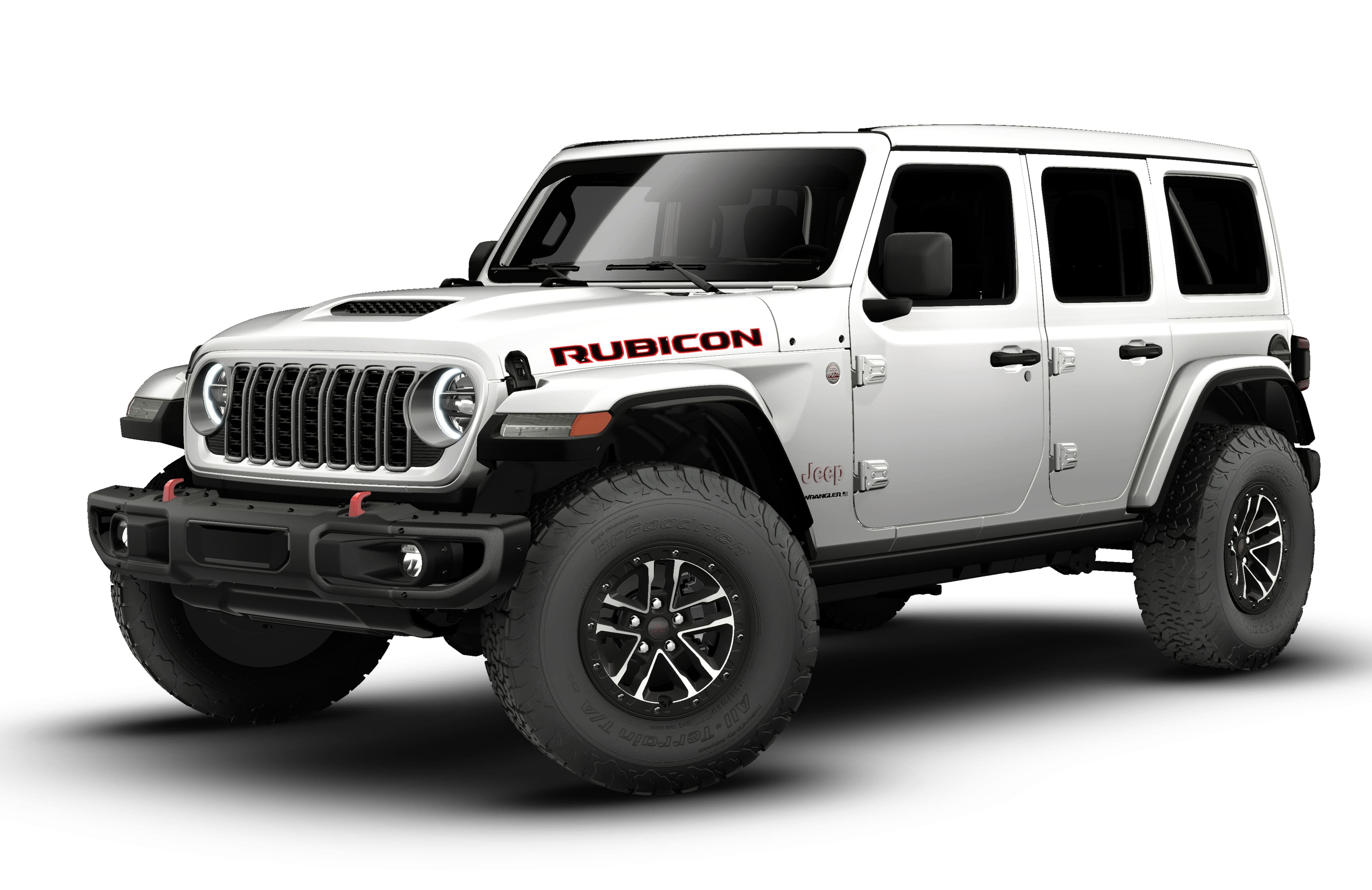 New 2026 Bright White Clearcoat Jeep Rubicon X image 13