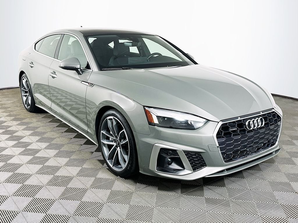 Used 2023 District Green Metallic Audi S Line image 3
