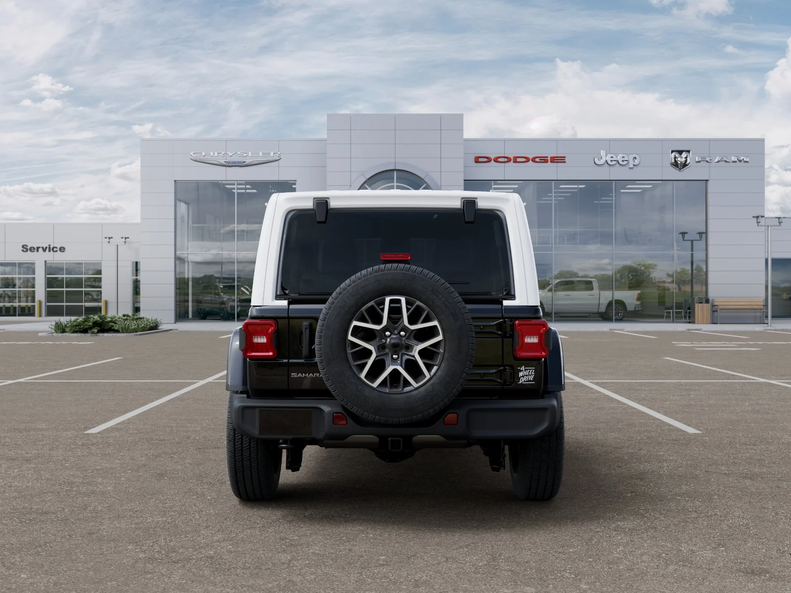 New 2026 Black Clear-Coat Exterior Paint Jeep Sahara image 37