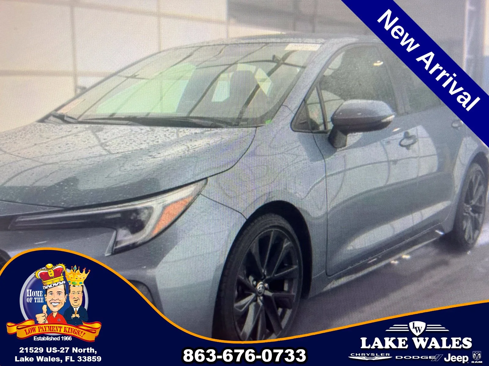 Used 2024 Gray Toyota SE image 2