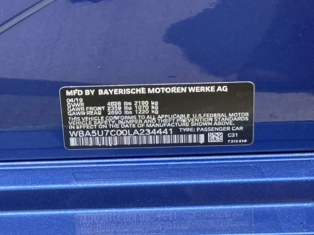 Used 2020 Blue BMW M340i image 32