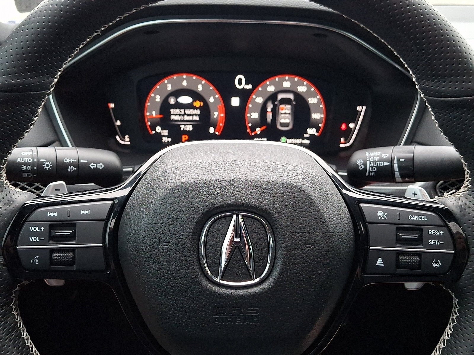 Used 2025 Blue Acura w/A-Spec Technology Package image 19
