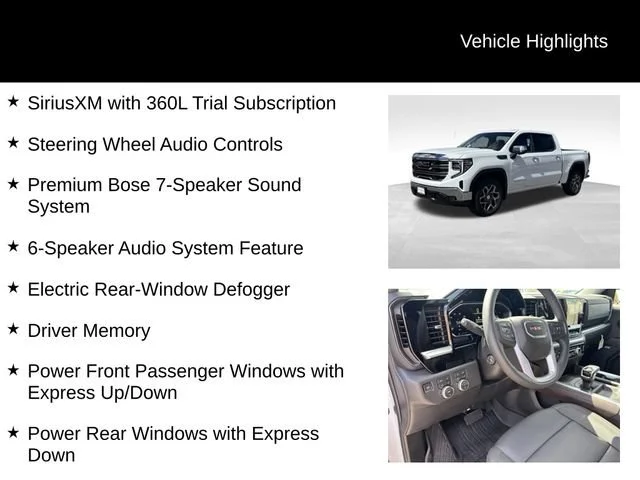 New 2026 Summit White GMC SLT image 15