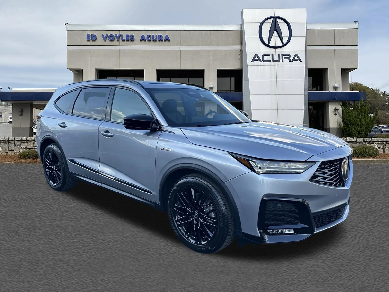 New 2026 Solar Silver Metallic Acura w/A-Spec Advance Package image 3