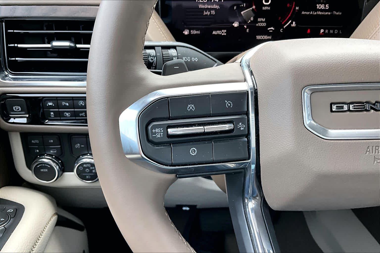 Used 2025 White Frost Tricoat GMC Denali image 24