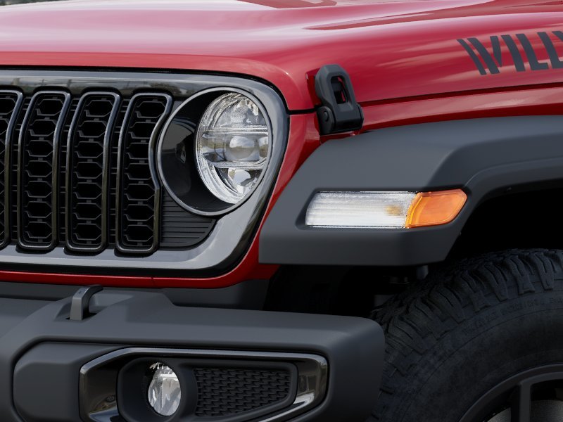 New 2026 Firecracker Red Clear-Coat Exterior Paint Jeep Willys image 25