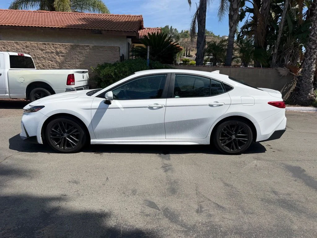 Used 2025 White Toyota SE image 7