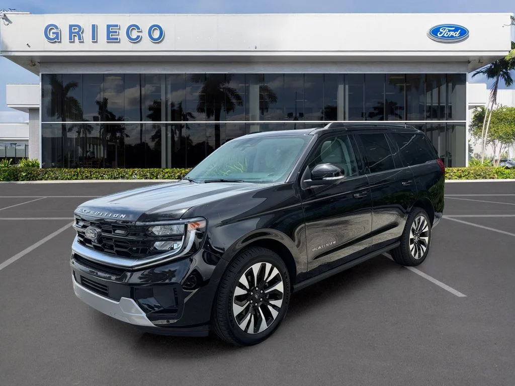 New 2026 Agate Black Metallic Ford Platinum® image 3