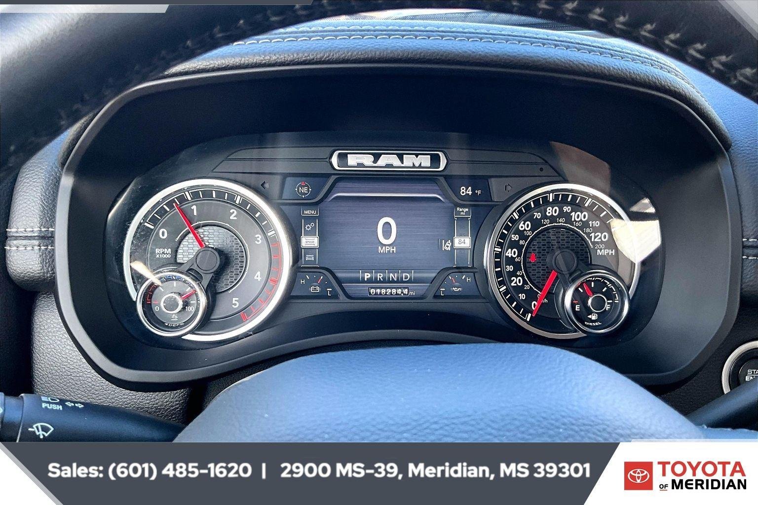 Used 2024 Billet Silver Metallic Clearcoat Ram Laramie image 14
