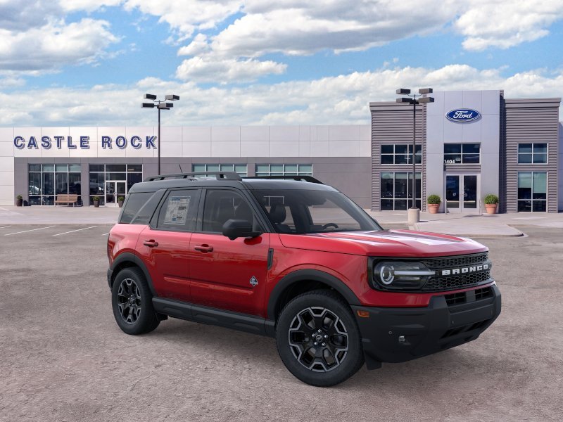 New 2025 Ruby Red Metallic Tinted Clearcoat Ford Outer Banks® image 7