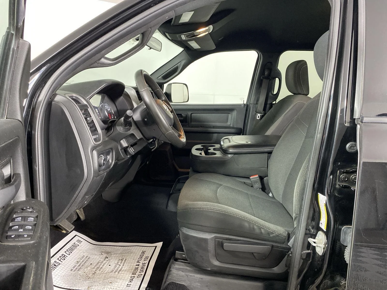 Used 2021 Diamond Black Crystal Pearlcoat Ram Tradesman image 11