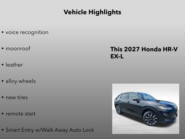 New 2027 Crystal Black Pearl Honda EX-L image 15