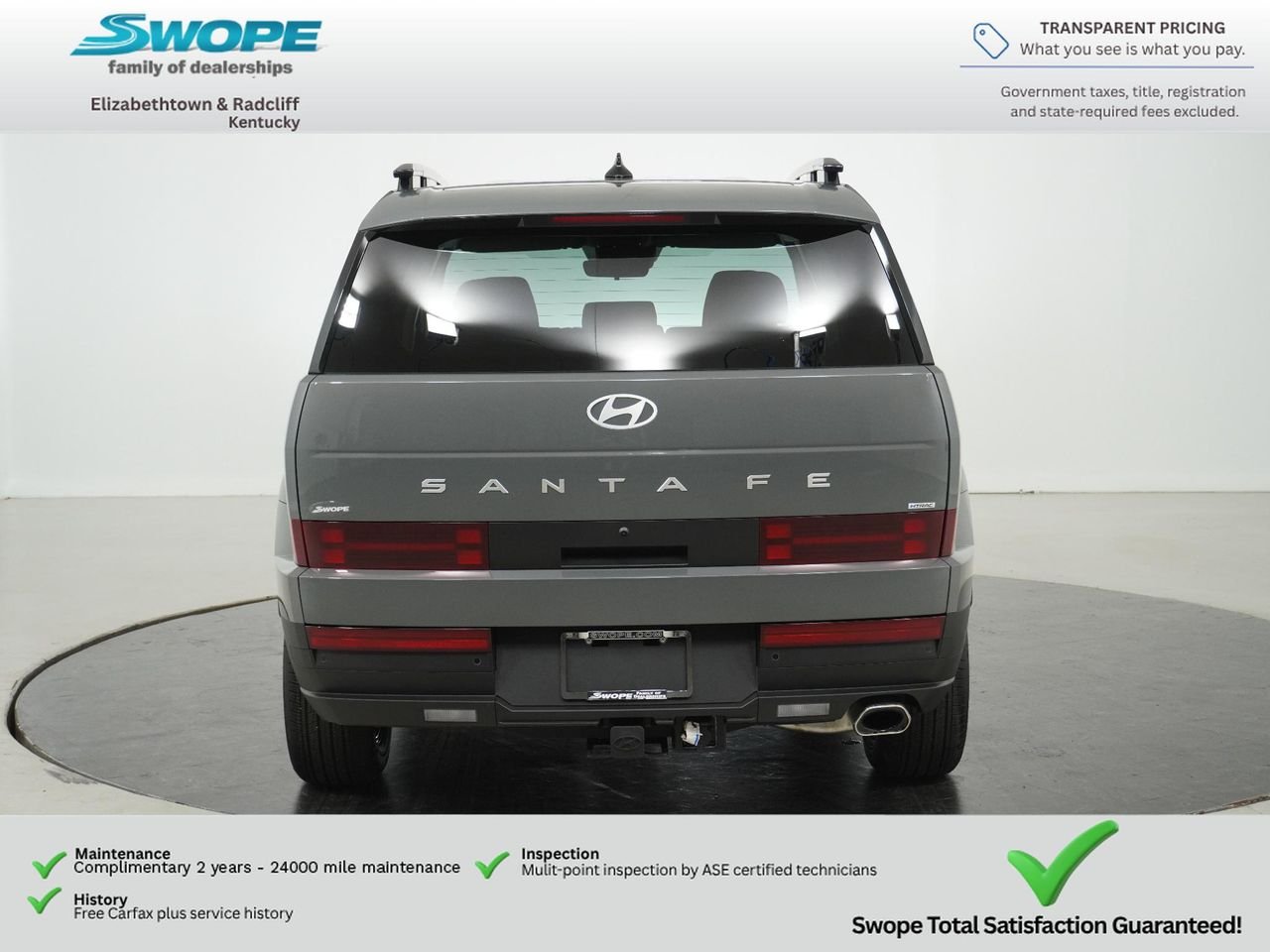 New 2027 Hampton Gray Hyundai SEL AWD image 4