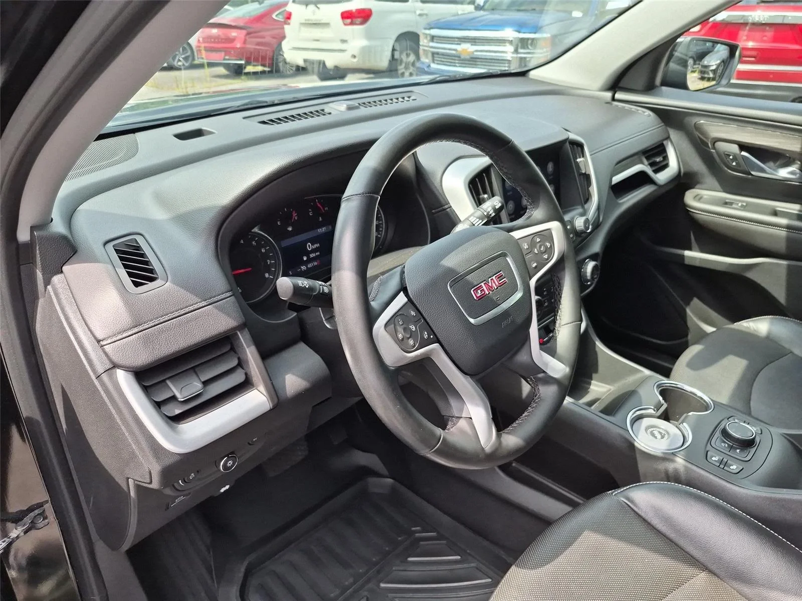 Used 2023 Ebony Twilight Metallic GMC SLT image 19