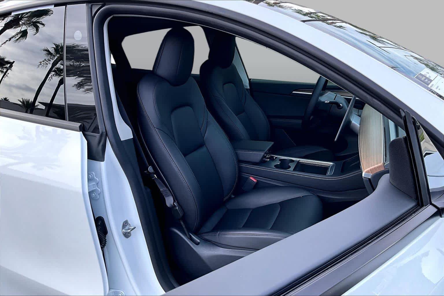 Used 2024 Pearl White Multi-Coat Tesla Long Range image 8