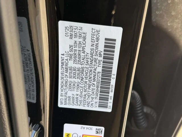 Used 2025 Black Honda Sport-L image 30
