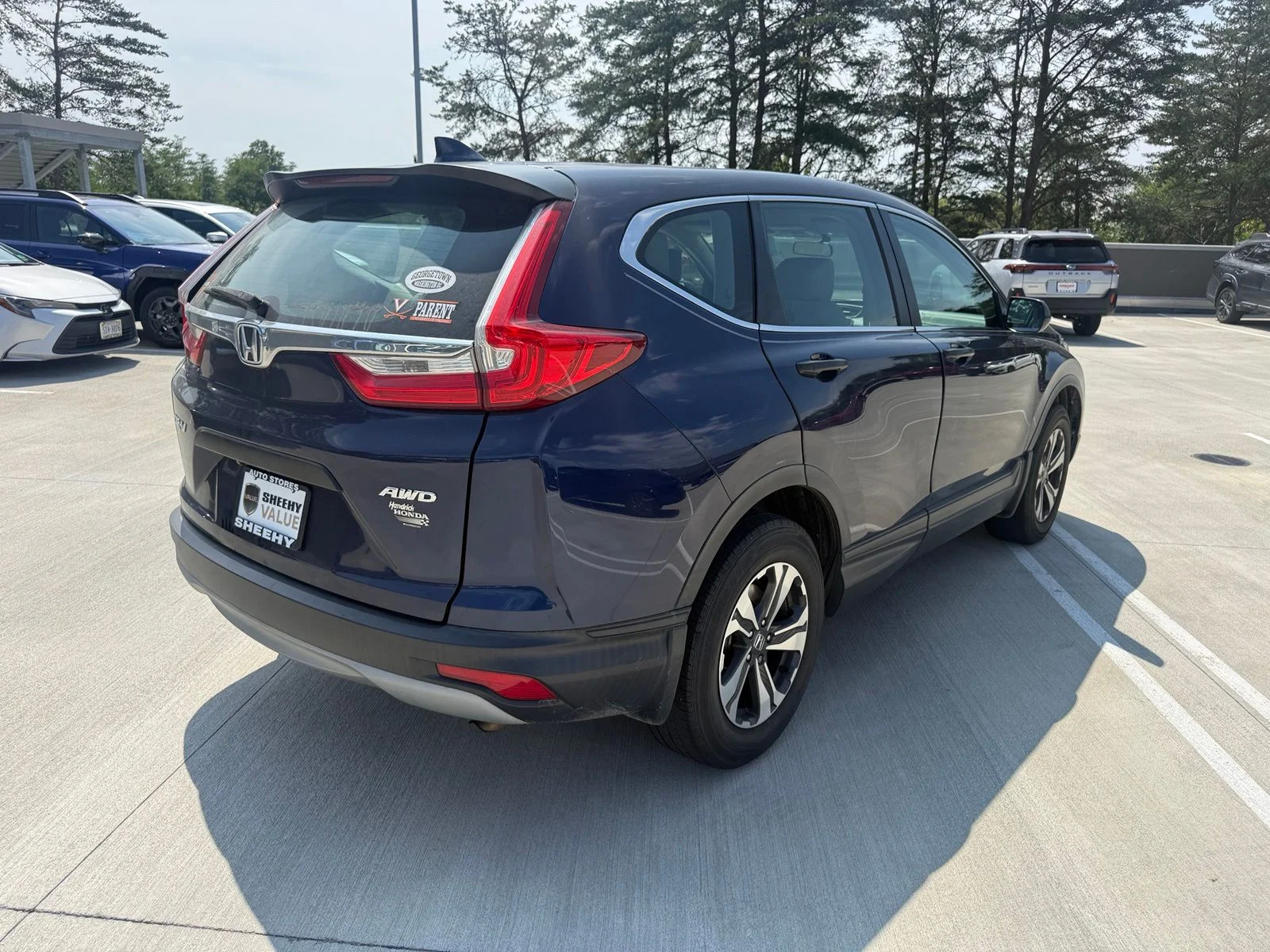 Used 2017 Blue Honda LX image 8