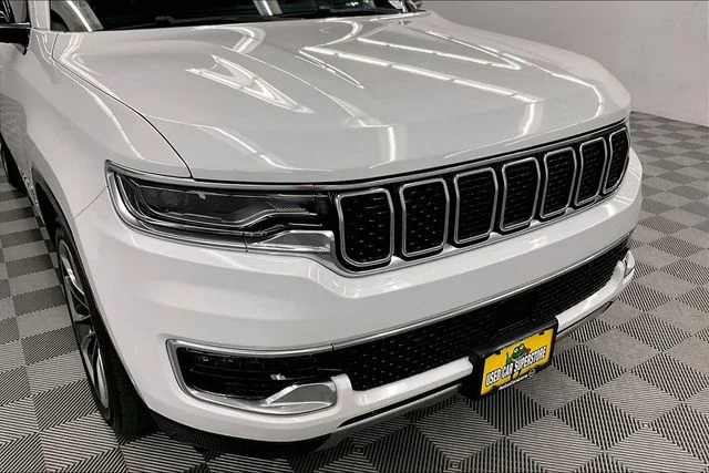 Used 2023 Bright White Clearcoat Jeep Series III image 35