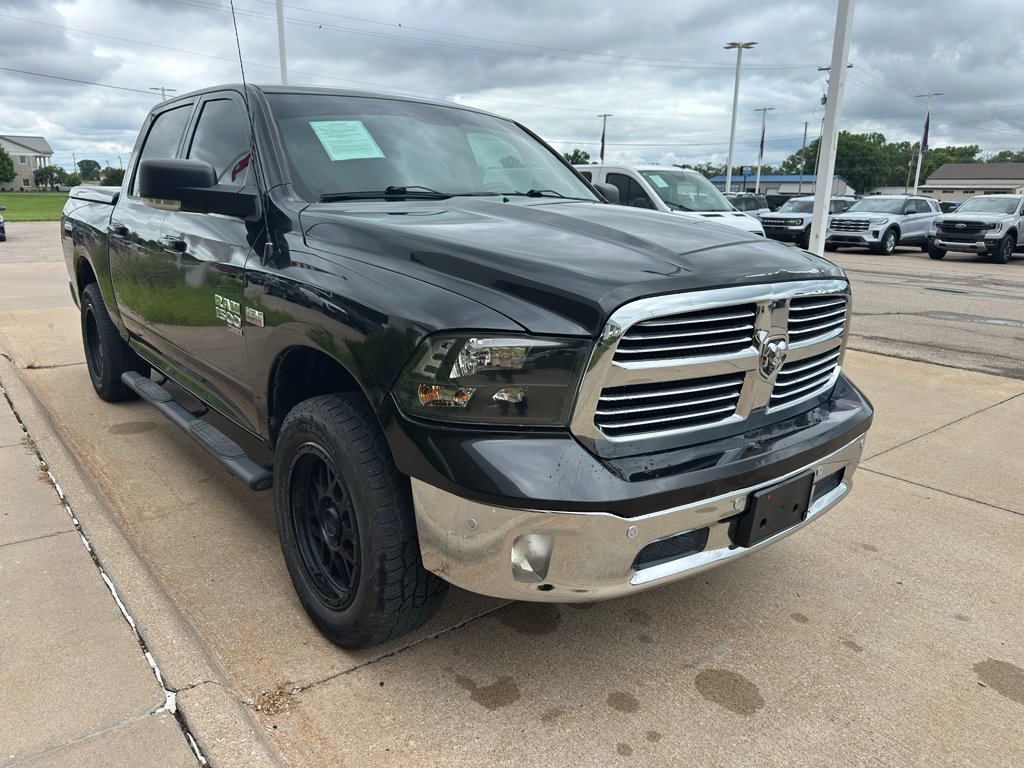 Used 2019 Brilliant Black Crystal Pearlcoat Ram Big Horn image 6