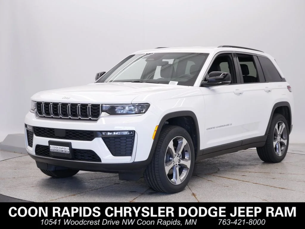 New 2026 Bright White Clearcoat Jeep Limited image 1