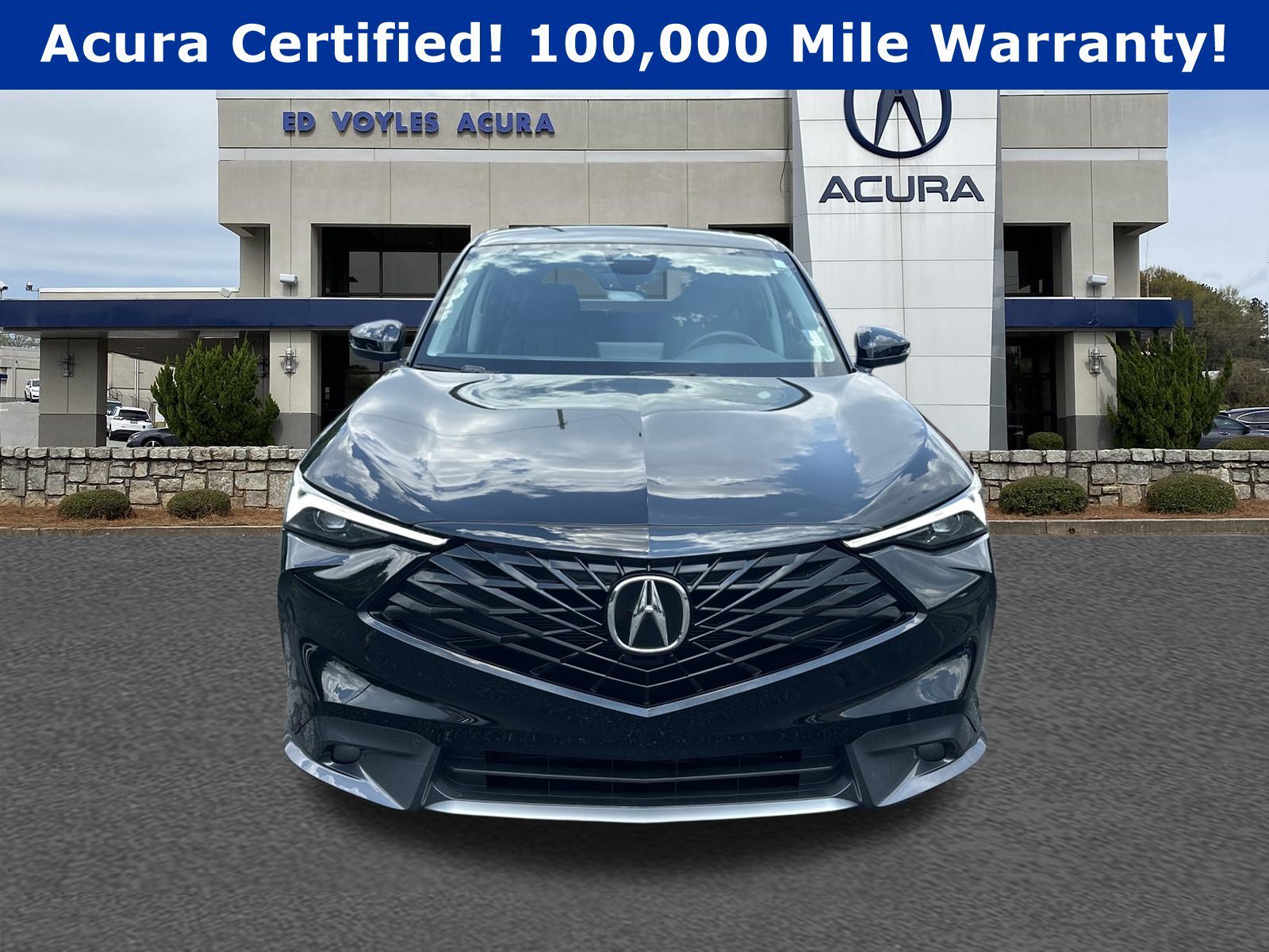 Used 2025 Crystal Black Pearl Acura Base image 2
