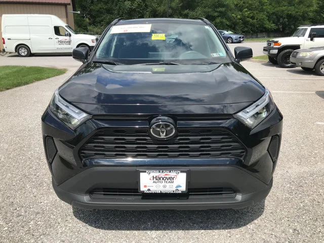 Certified Used 2025 Midnight Black Metallic Toyota Hybrid LE image 3
