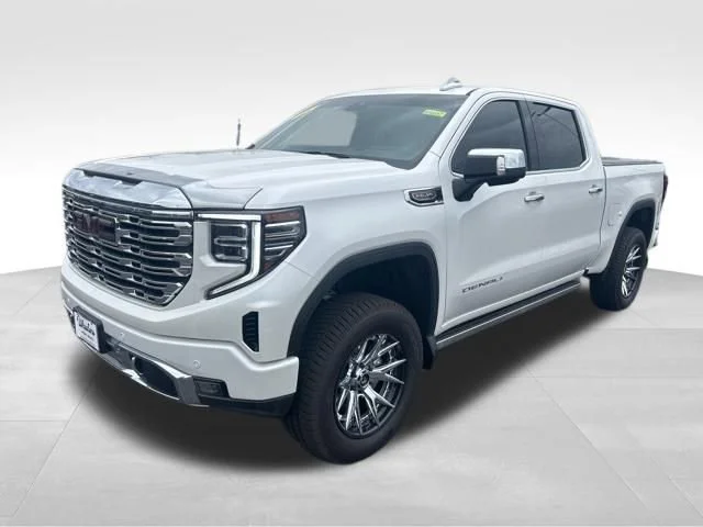 Used 2025 White Frost Tricoat GMC Denali image 2