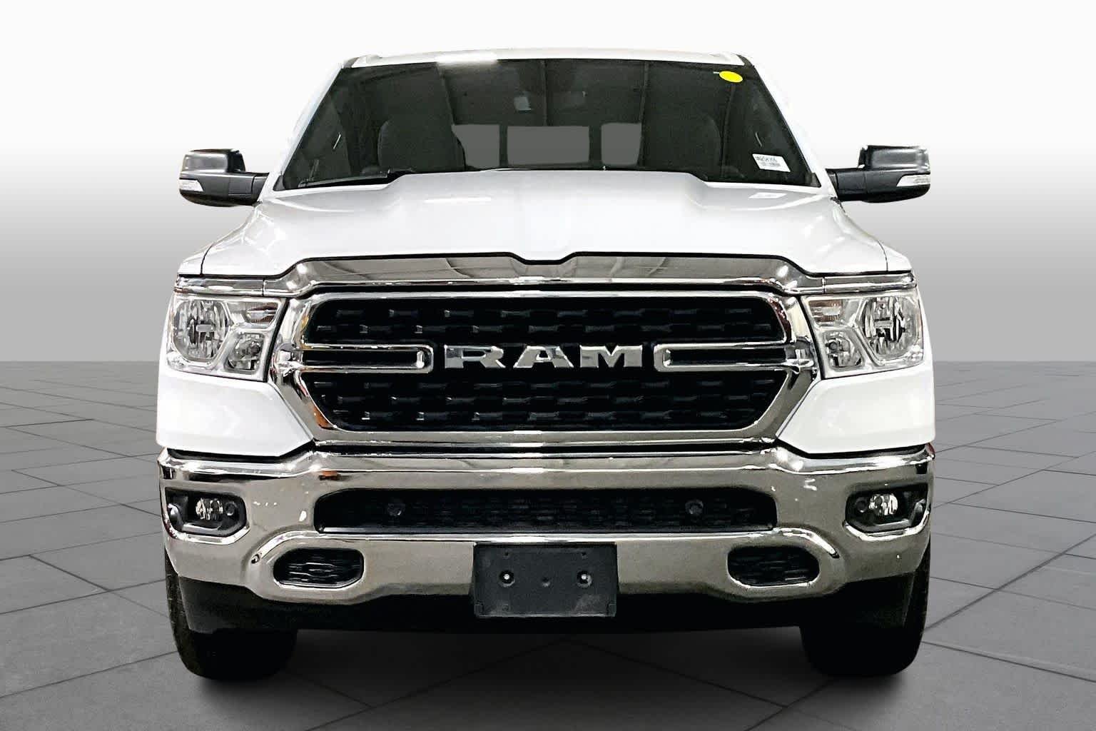 Used 2022 Bright White Clearcoat Ram Big Horn image 6