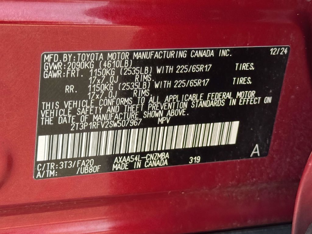 Used 2025 Red Toyota XLE image 27