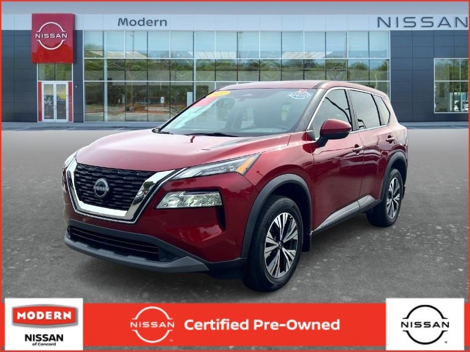 Used 2022 Scarlet Ember Tintcoat Nissan SV image 1