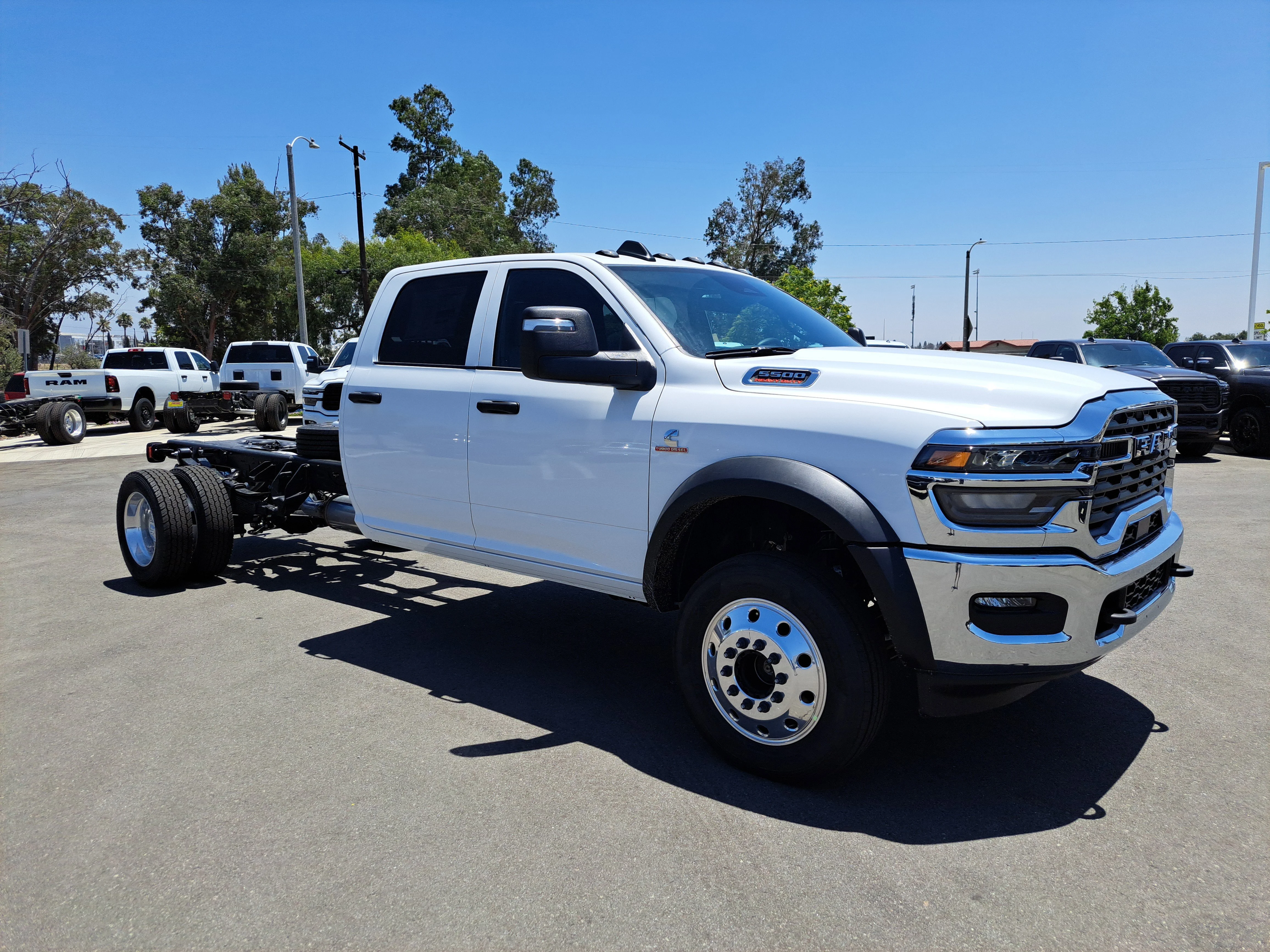 New 2025 Bright White Clearcoat RAM Tradesman image 8