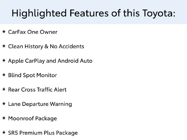 Used 2024  Toyota SR5 Premium image 1