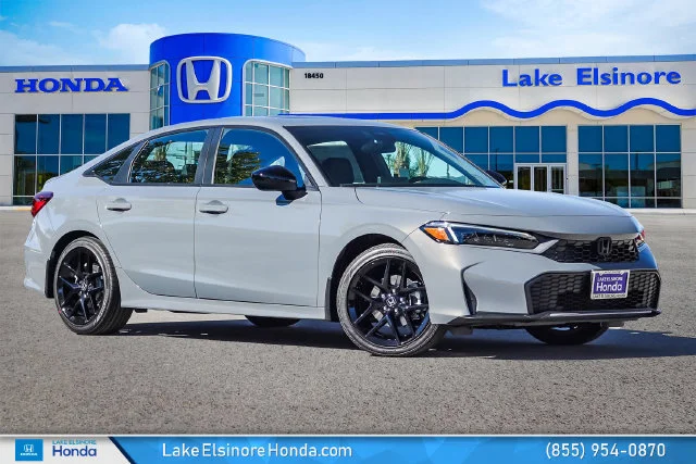 New 2026 Urban Gray Pearl Honda 2WD Sport Hybrid image 1